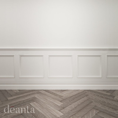 Balmoral White Primed Wall Panelling